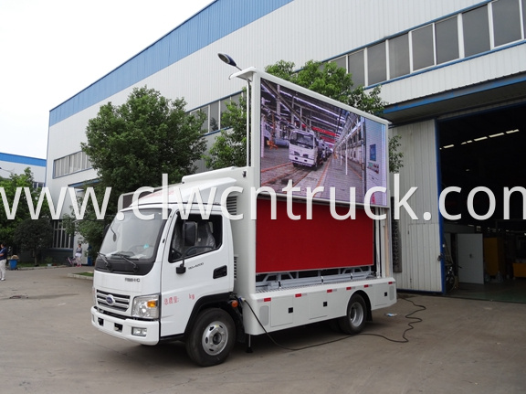 Outdoor Advertising Truck 1